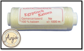 Egyptisch katoen 50/2 Optisch Wit