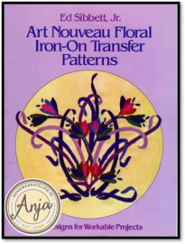 Art Nouveau Floral Iron-On transfer Patterns - Ed Sibbett Jr