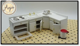 DF1188 Witte keuken