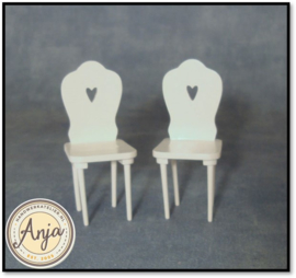 DF1454 Keukentafel met vier stoelen