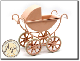 N42P Kinderwagen roze