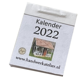 Poppenhuis kalender 2022