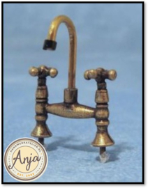 DIY668 Kraan antiek messing