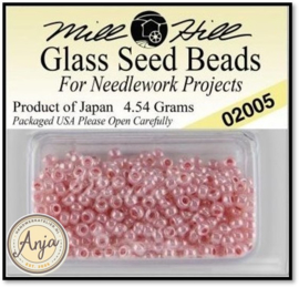 02005 Glass Seed Beads Dusty Rose