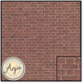 DIY761B Embossed Weathered Brick Flemish Bond