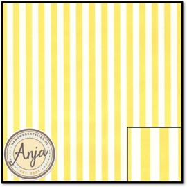 WP1042 Wide Stripe Yellow
