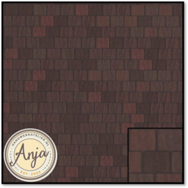 5195 Large Red Roof Tile Sheet