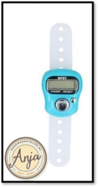Digitale toerenteller turquoise