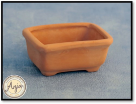 D2416 Grote  terracotta bloembak