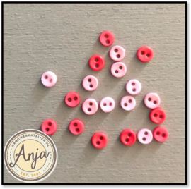 4 mm knoopjes Pink 01