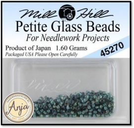 45270 Petite Glass Beads Bottle Green