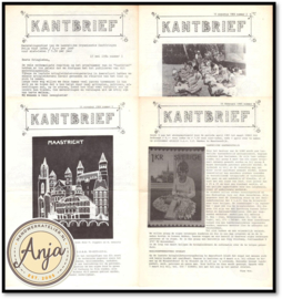 Kantbrief jaargang 01 t/m jaargang 11