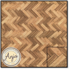 879874 Imitation Parquet Herringbone