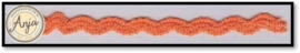Wollig elastisch zigzag  oranje B0719-34