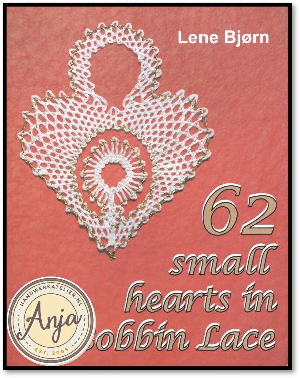 62 Small hearts in Bobbin Lace - Lene Bjørn