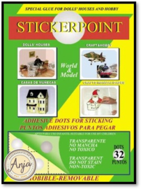 DIY649 Stickerpoint verwijderbaar dubbelzijdige sticker