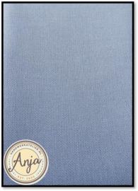 11-draads borduurstof evenweave blauw 35 x 50 cm