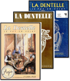 La Dentelle 3 magazines - Centre d'Enseignement de la Dentelle au Fuseau