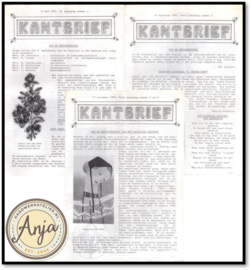 Kantbrief jaargang 01 t/m jaargang 11