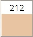 212 Beige Satijnlint 1.5 mm