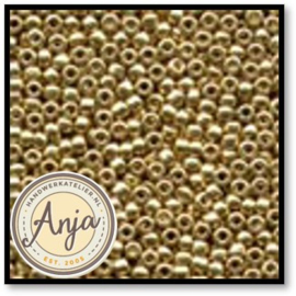 00557 Glass Seed Beads Gold