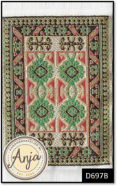 D697B Turkish Carpet Green