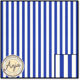 WP1043 Wide Stripe Dark Blue