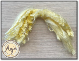 Geel blond E viscose poppenhaar