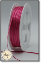210 Hot Pink Satijnlint 1.5 mm