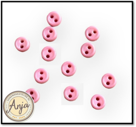 Knoopjes Lichtroze 3 mm per 12