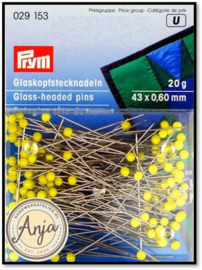 Prym Glaskop spelden lang (doosje)