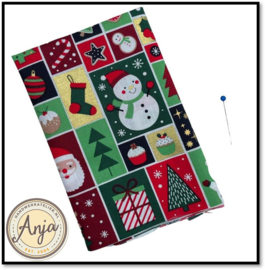 Kerst 11 Patchwork kerstmotieven