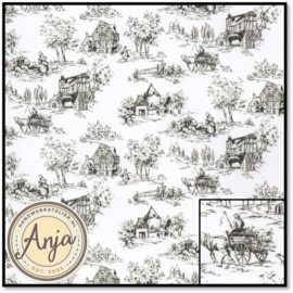 WP1061 Toile De Jouy Blue