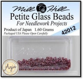 42012 Petite Glass Beads Royal Plum