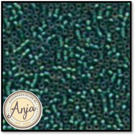 45270 Petite Glass Beads Bottle Green