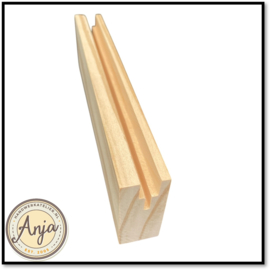 Houten display voor Metaal vorm