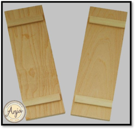 DIY310 Raamluiken per twee