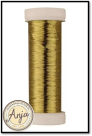 Sajou metaaldraad 0,2 mm Goud