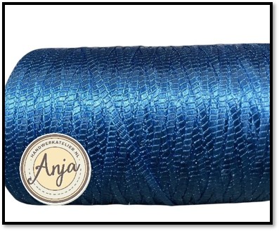 Platband blauw ca 3 mm