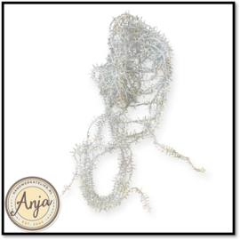 AM0102 Kerstslingers Zilver
