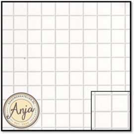 DIY789A White Square Tiles