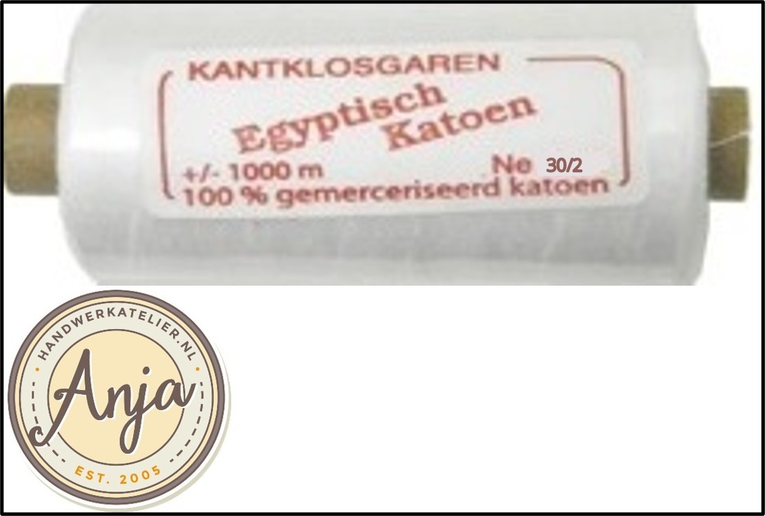 Egyptisch katoen 30/2 Optisch Wit