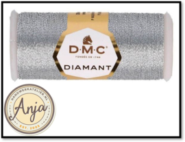 D415 DMC Diamant Metallic Dark Zilver
