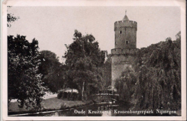 Oude Kruittoren Kronenburgerpark - Nijmegen - oude kaart [15469]