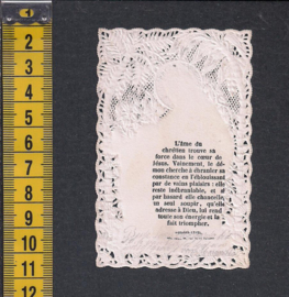 Religieus plaatje met Relief en Paper Lace (R21)