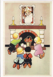 Dank u, Sinterklaasje prentbriefkaart [D1231]