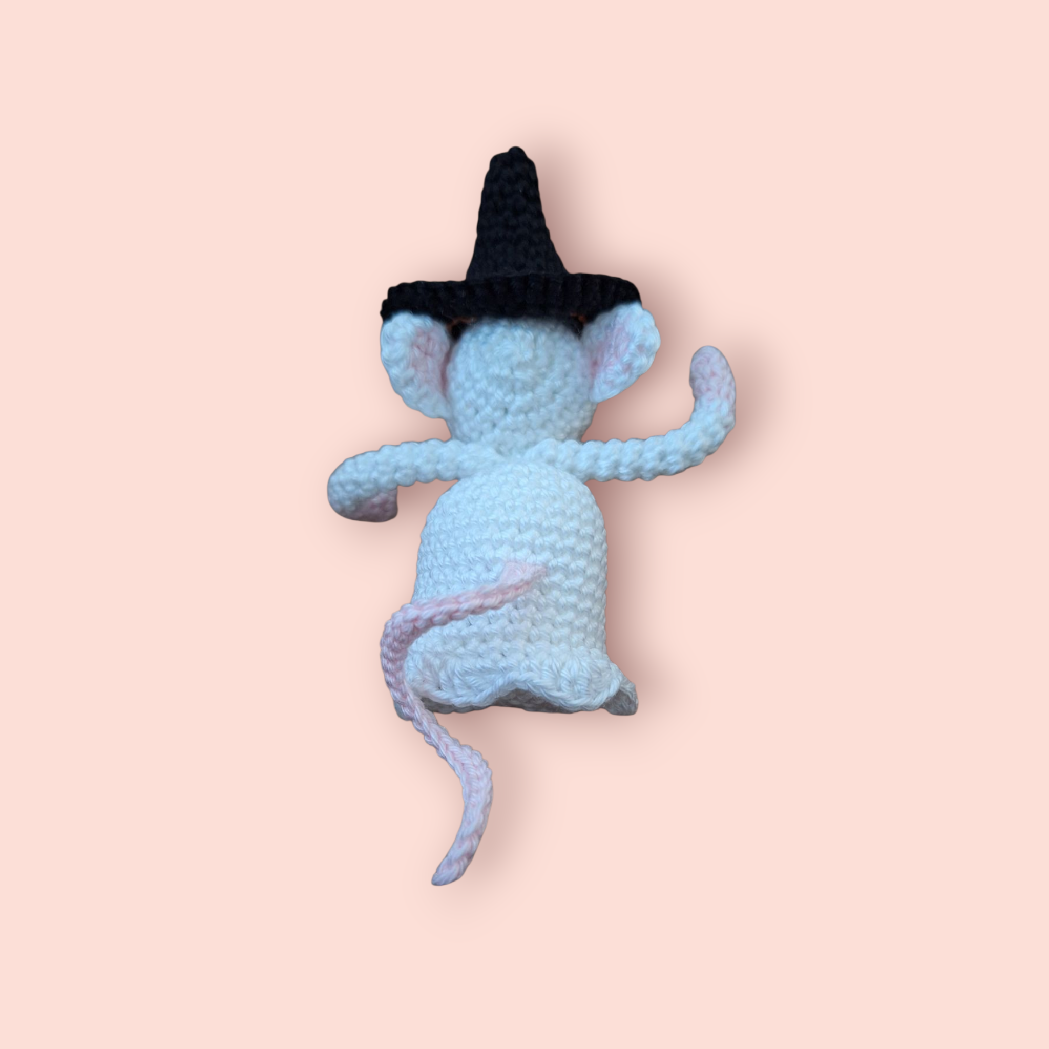 Gehaakt Halloween Spook muisje