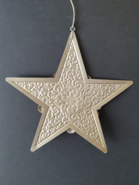 Metalen kerstster Kurt S. Adler