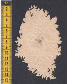 Bloemboeket antiek poezieplaatje (422)