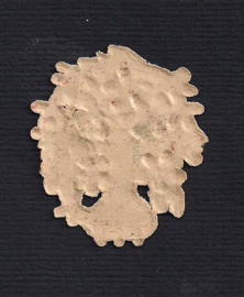 Viooltjes (6) antieke poezieplaatjes (set 1)